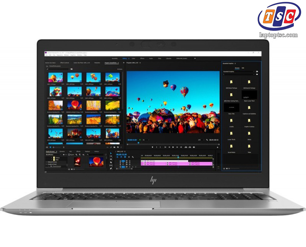 Laptop Workstation HP Zbook 17 G5  | i7-8750H | 16GB DDR4  |  VGA NVIDIA Quadro P2000 4GB | 256GB SSD PCIe NVMe  | 17.3 Full HD